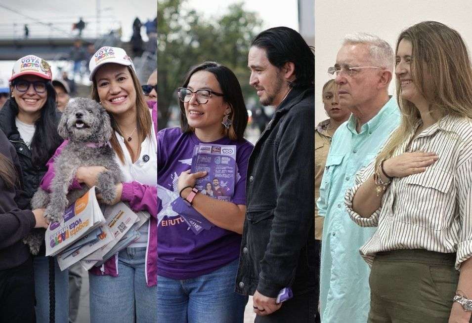 Estos son los movimientos de campaña que están emprendiendo varios candidatos al Congreso.