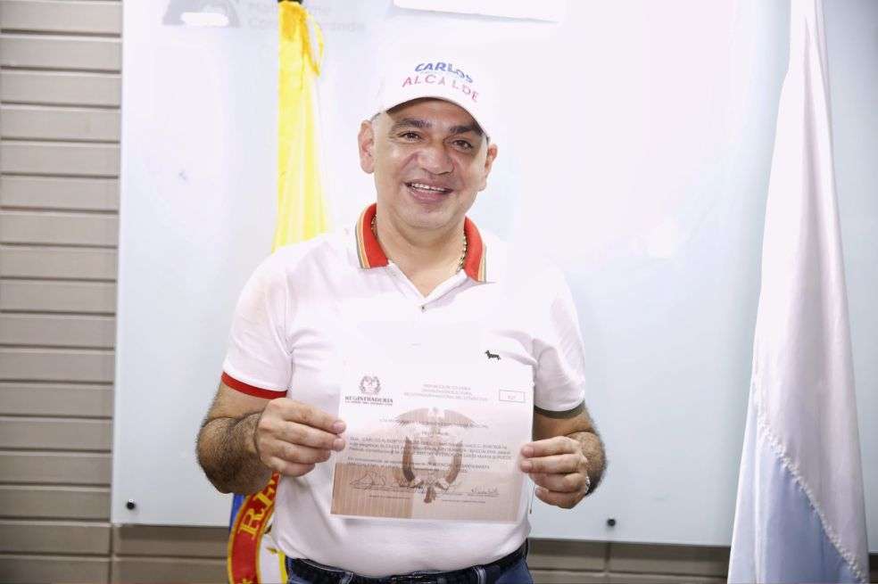 Carlos Pinedo Cuello, alcalde de Santa Marta.
