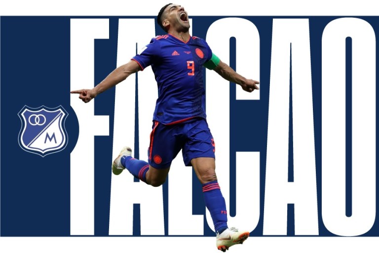 ¡Histórico! Falcao es nuevo jugador de Millonarios