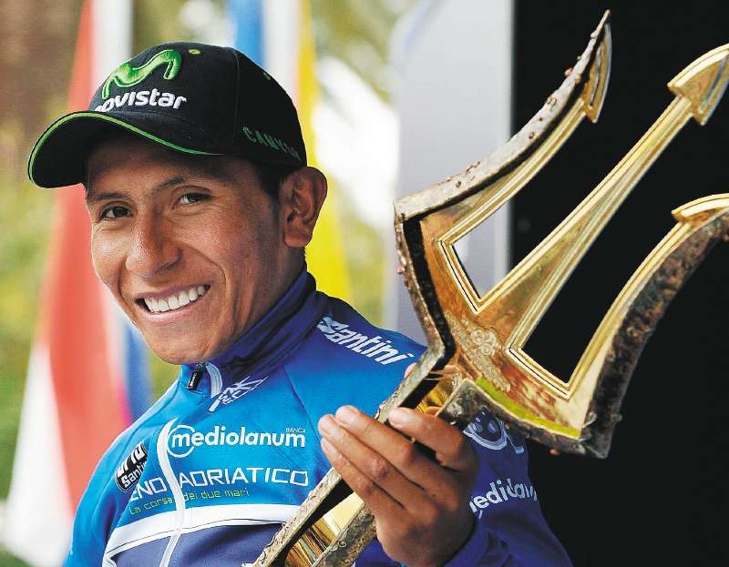 Nairo es el único colombiano que ha sido campeón de la prueba italiana, en 2015 y 2017. /EFE