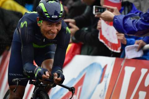Nairo: "Me afectó la primera etapa de montaña"