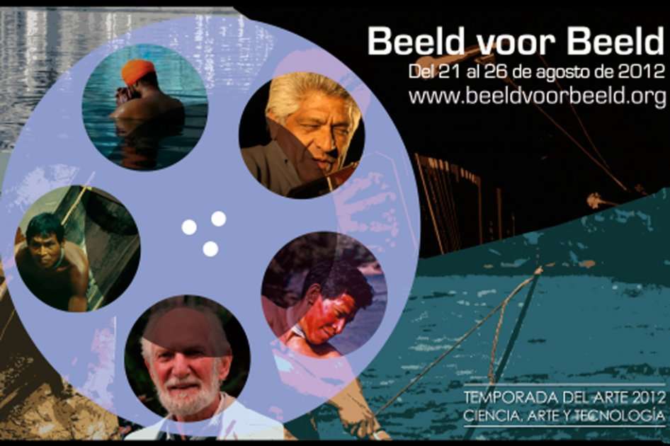 Afiche de Beeld Voor Beeld, festival de cine documental.
