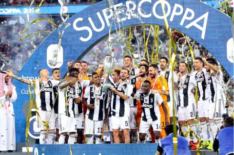 Cristiano ganó su primer título con la Juventus
