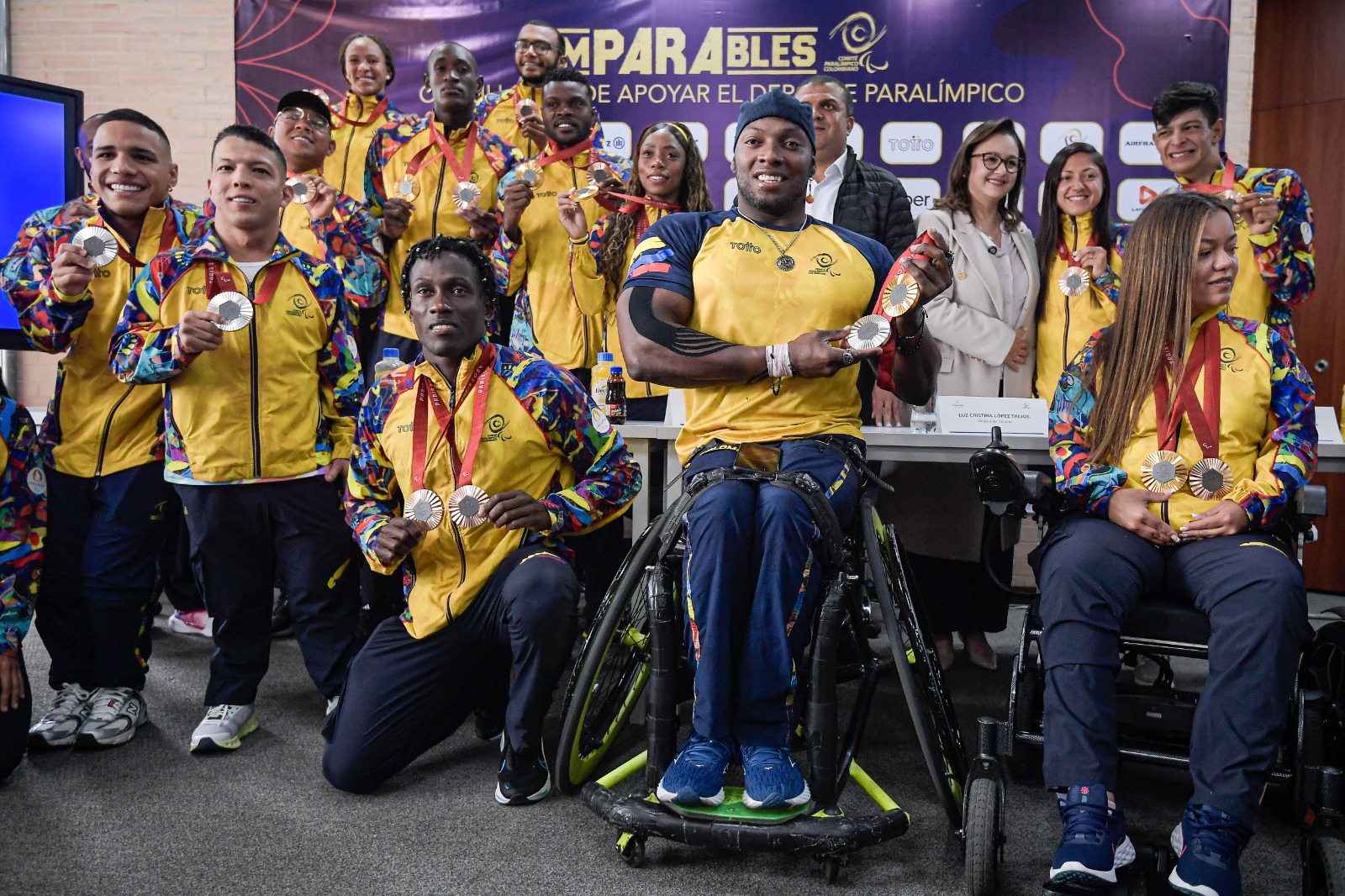 La delegación de Colombia en los Juegos Paralímpicos de París cosechó 28 medallas: siete de oro, siete de plata y 14 de bronce. Ocupó la casilla 19 en el medallero.