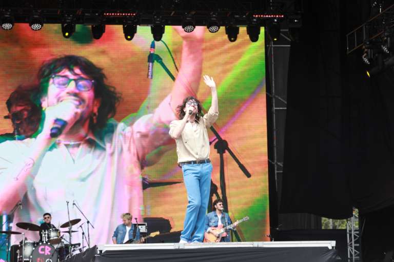 El primer festival cordillera con la participación de varios artistas latinoamericanos se llevó a cabo este fin de semana en el parque Simón Bolívar