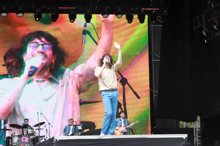 El primer festival cordillera con la participación de varios artistas latinoamericanos se llevó a cabo este fin de semana en el parque Simón Bolívar