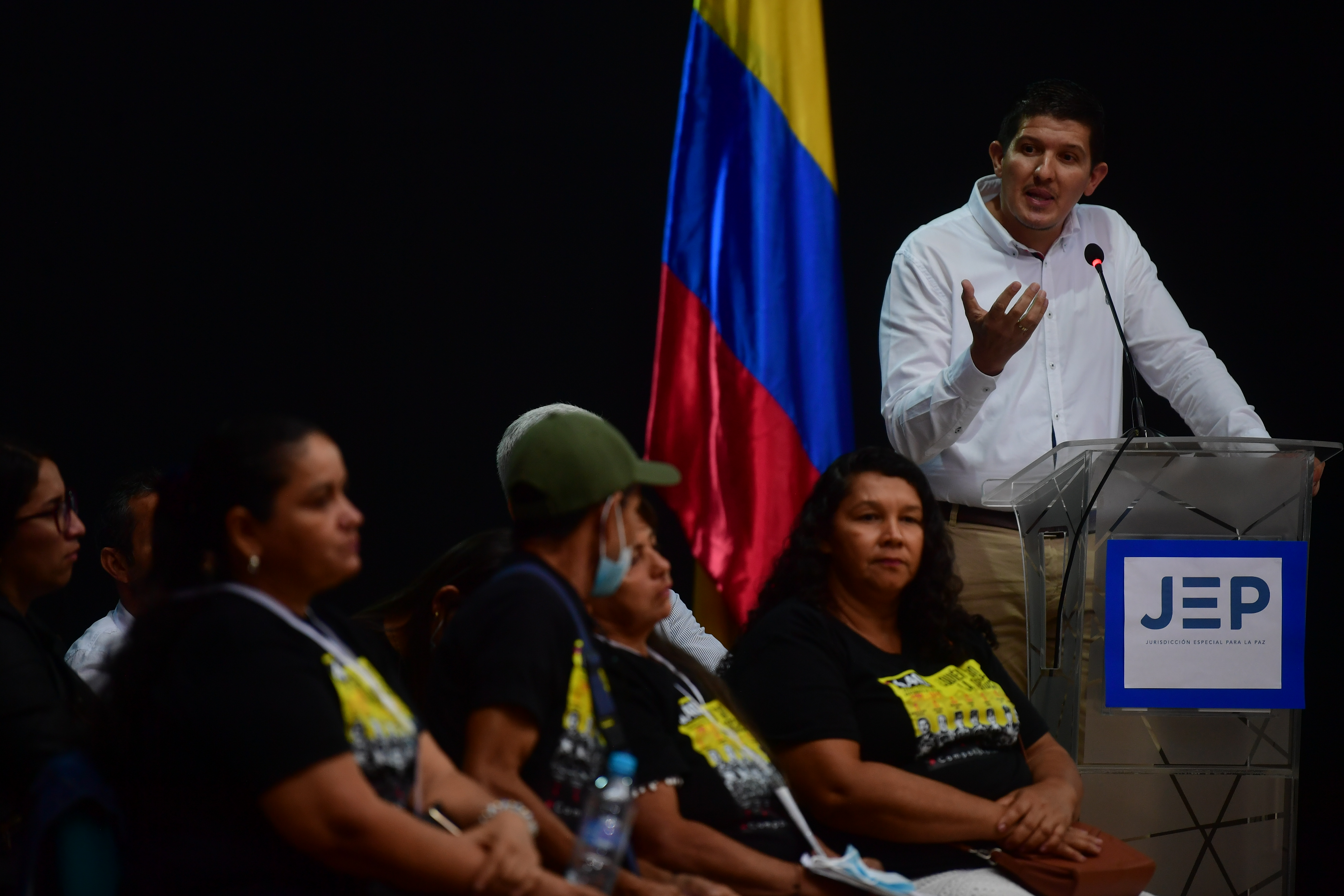 El cabo primero Néstor Guillermo Gutiérrez fue comandante de escuadra en la Brigada Móvil 15, entre 2007 y 2008.