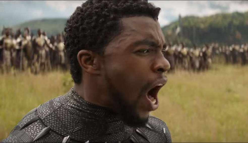 Chadwick Boseman en su interpretación como Black Panther dentro del Universo Cinematográfico Marvel.
