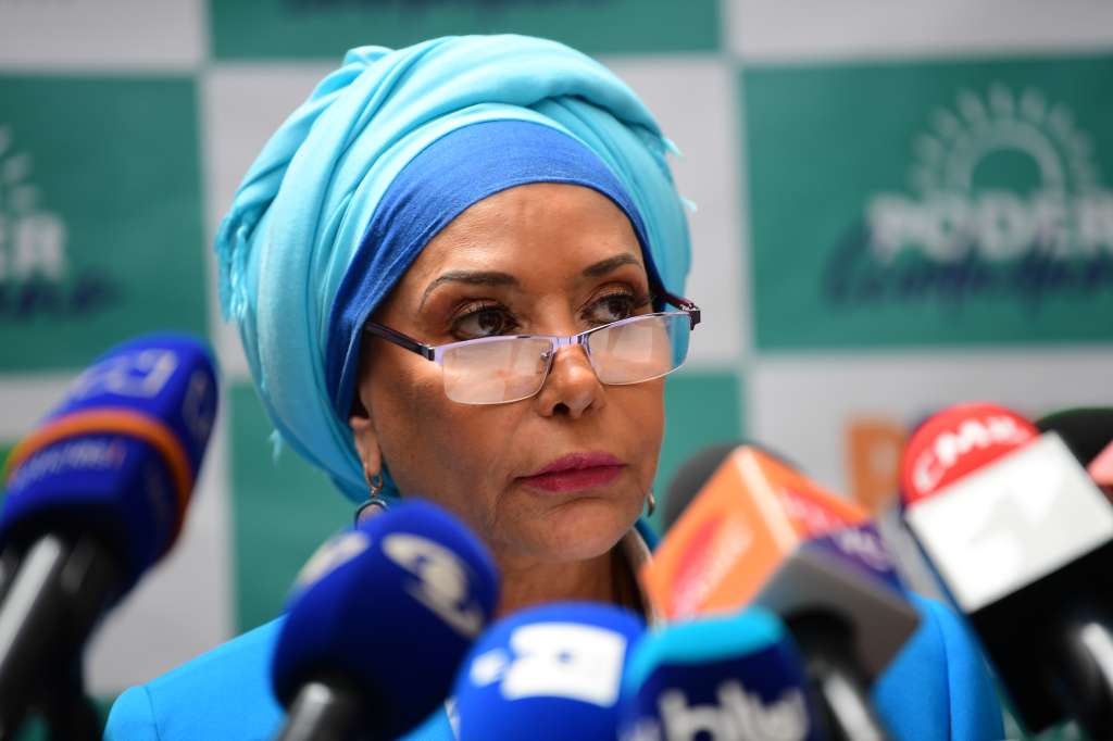 Senadora del Pacto Histórico durante entrevista a los medios de comunicación