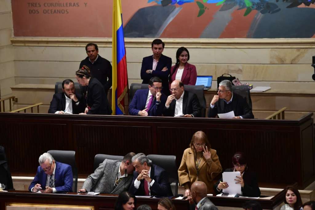 Debate de reforma tributaria Congreso