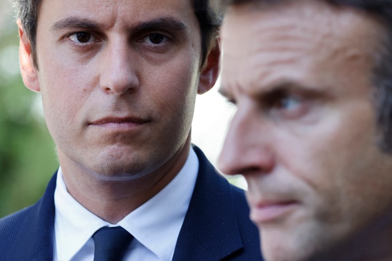 Macron renueva su gobierno nombrando al primer ministro más joven de Francia