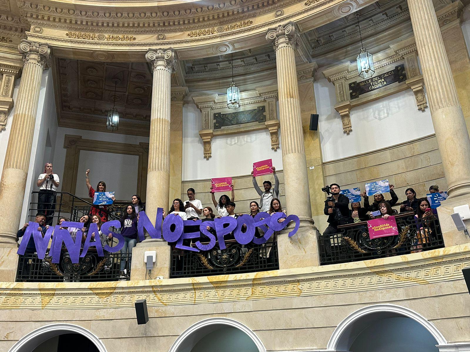 Prohibición del matrimonio infantil fue aprobado en el Congreso.