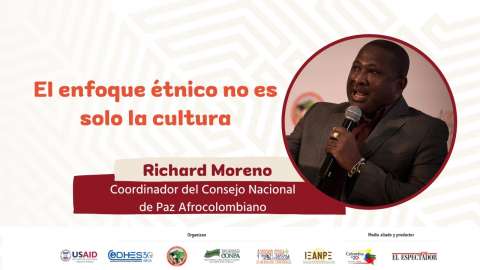 Richard Moreno denuncia perversión en los PDET