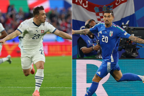 Suiza vs. Italia en los octavos de final de la Eurocopa: hora y dónde ver el partido
