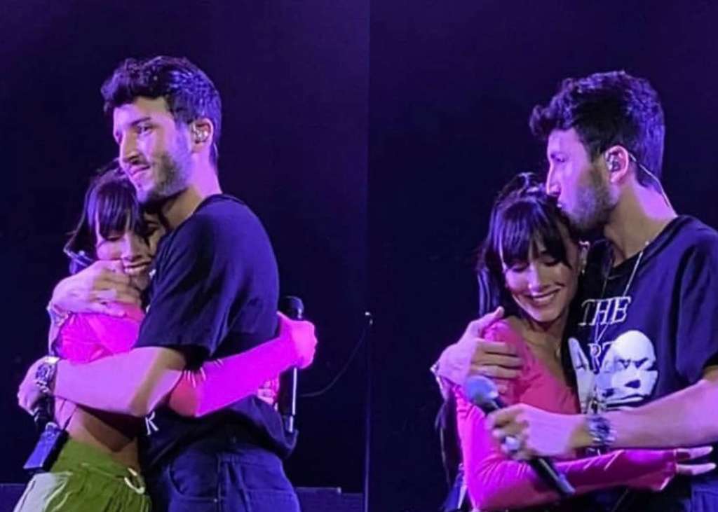 Aitana fue, hasta hace poco, novia del actor español Miguel Bernardeau.