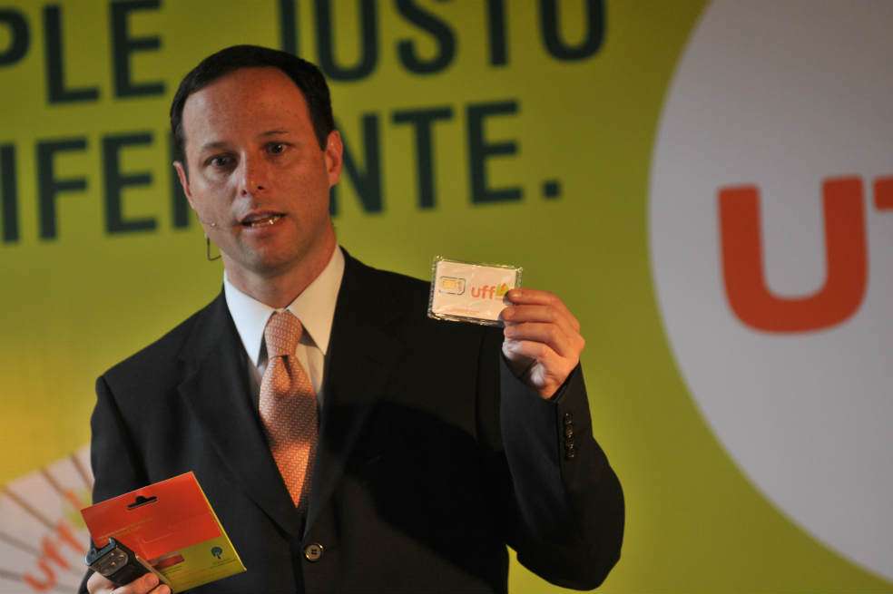 Santiago Aldana, presidente de Uff! Móvil, reconoce que es el ‘David’ ante otros operadores que son el ‘Goliat’.