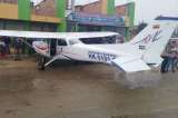 Avioneta aterriza de emergencia en Chocontá