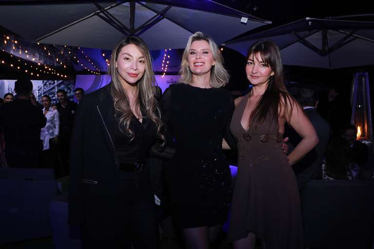 Diana Rincón, Alexandra Serrano y Johanna Poveda