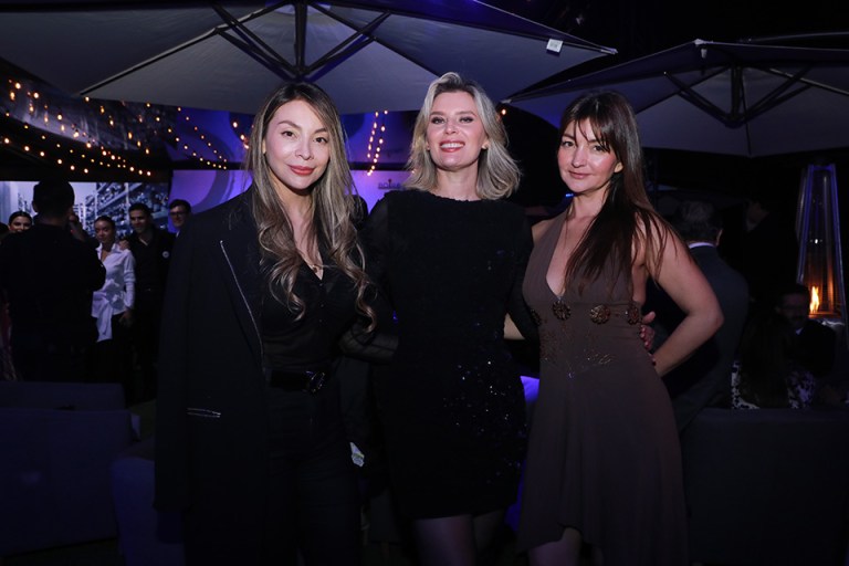 Diana Rincón, Alexandra Serrano y Johanna Poveda