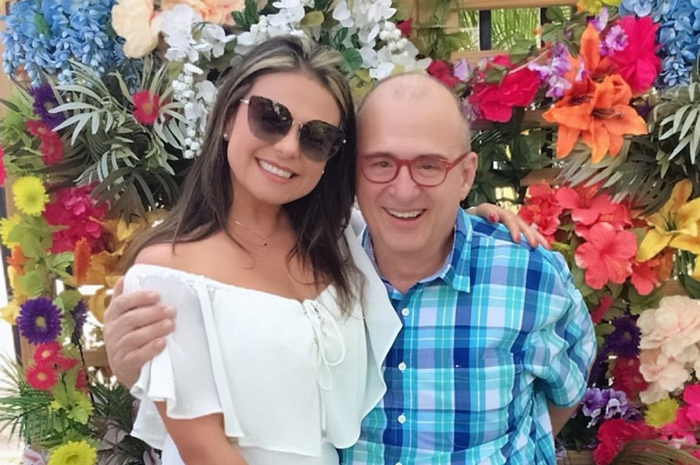 Gineth Fuentes fue la última pareja que tuvo el presentador Jota Mario Valencia.