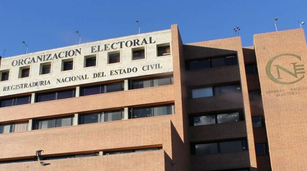El Consejo Nacional Electoral.