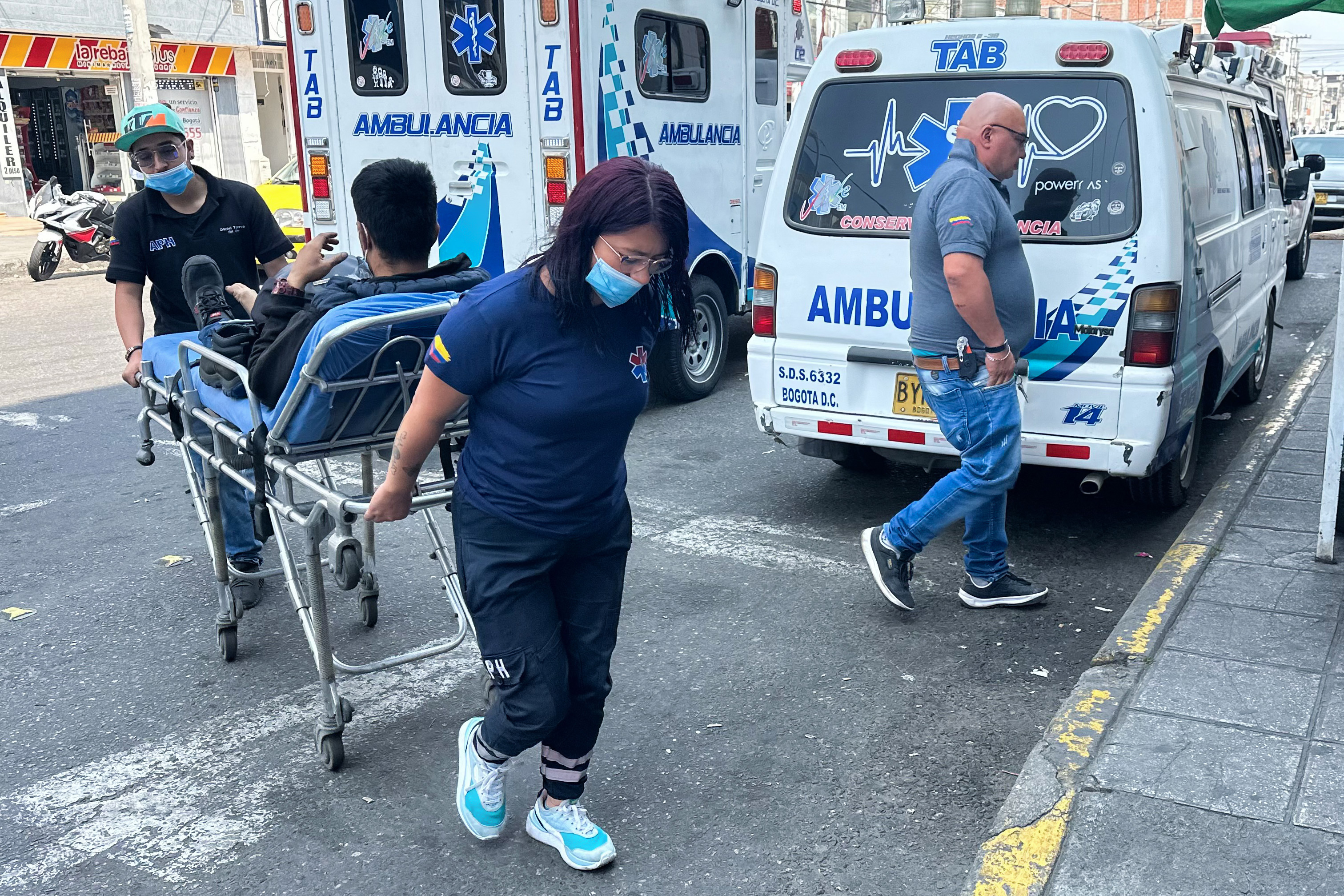 Accidentes en motocicleta en Bogotá