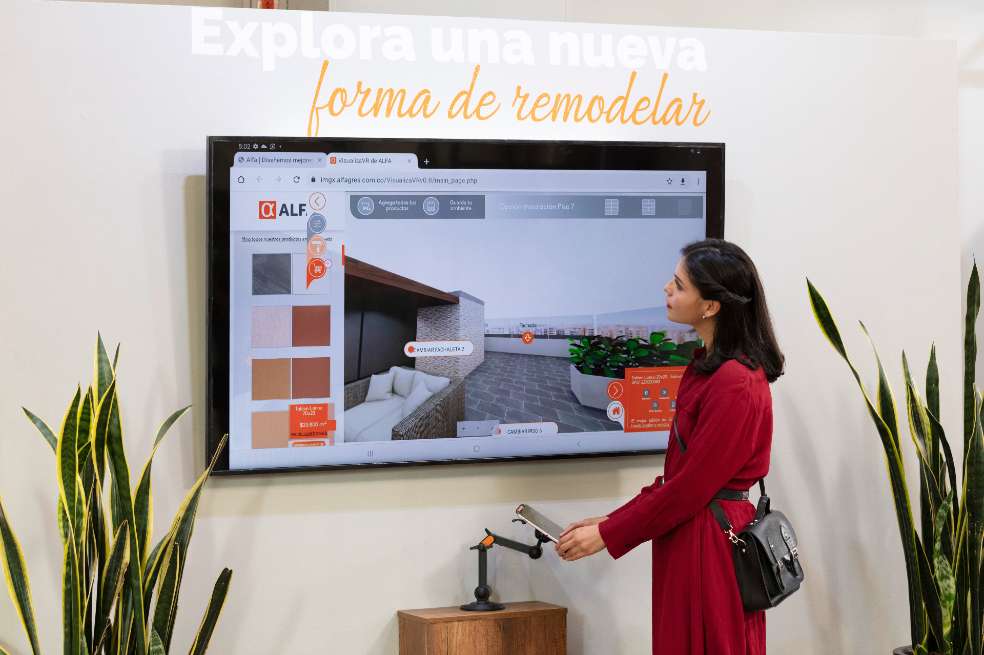 Alfa ofrece una asesoría personalizada enfocada en la presentación de sus productos a través de una moderna tecnología.