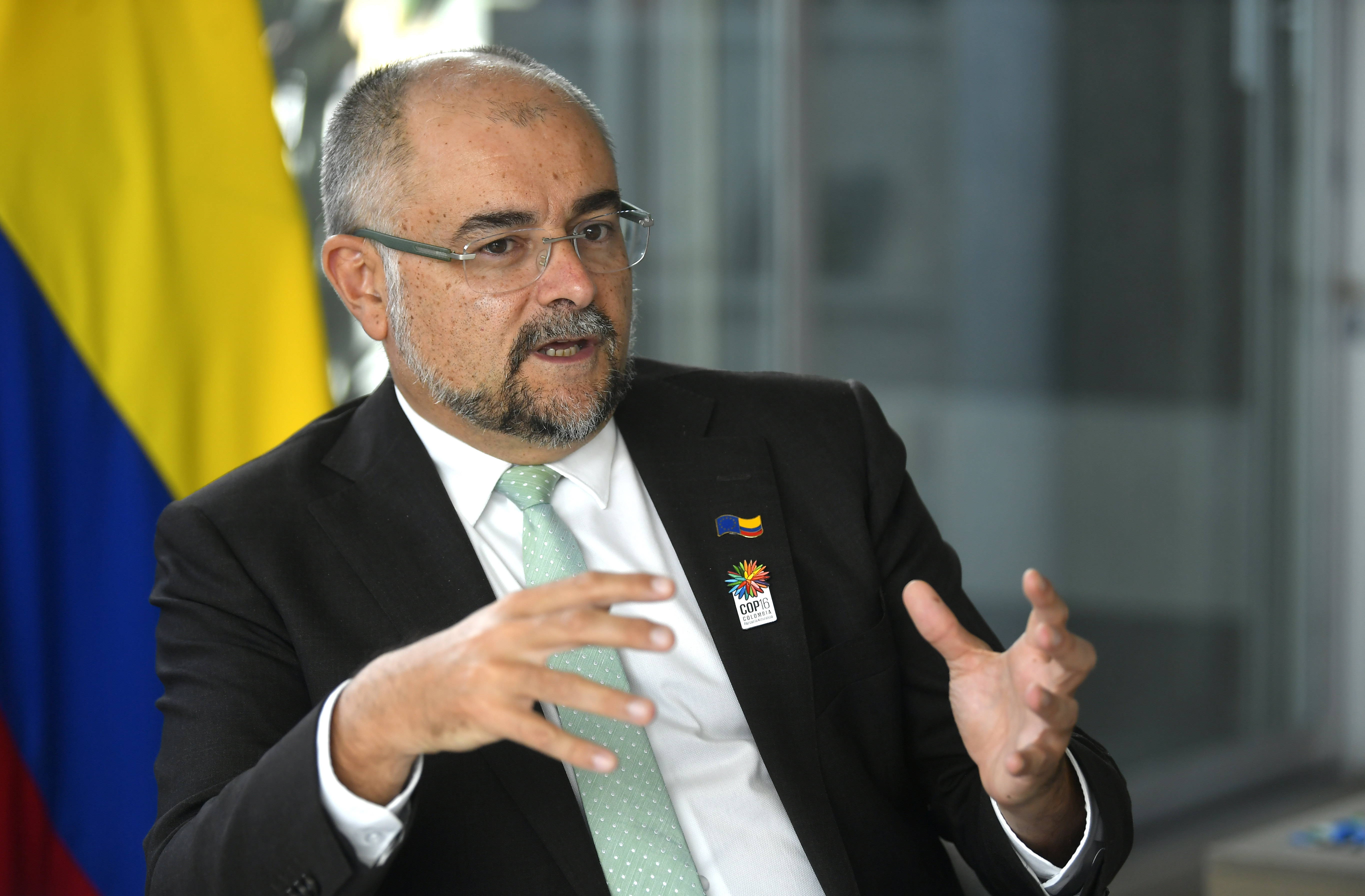 Gilles Bertrand, embajador Unión Europea