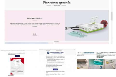 Invima advierte sobre la venta de pruebas rápidas fraudulentas para coronavirus