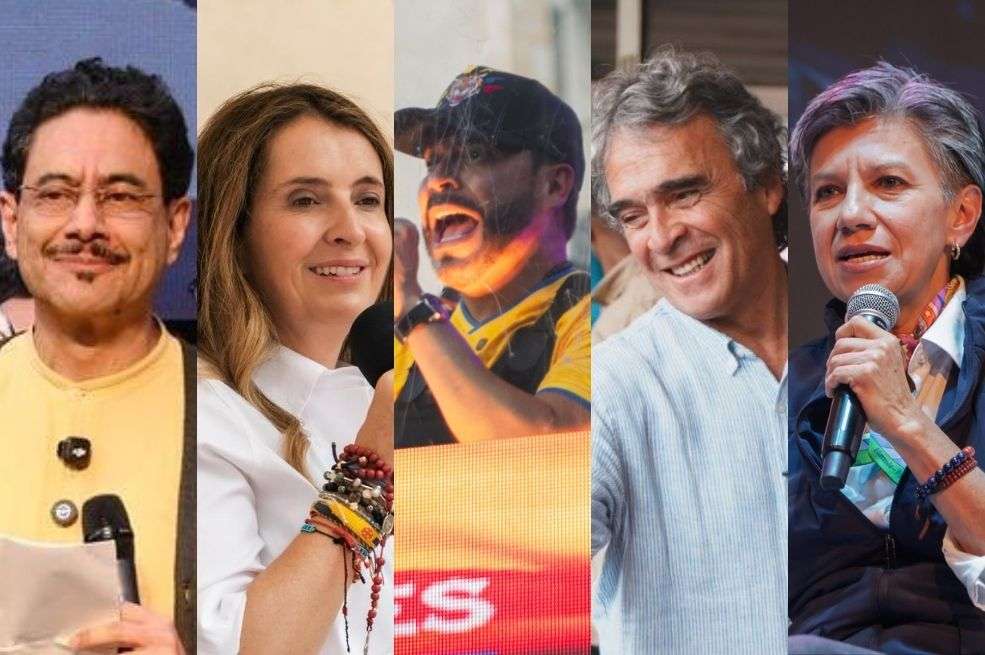 Iván Cepeda, Paloma Valencia, Abelardo de la Espriella, Sergio Fajardo y Claudia López preparan caminos para sus cierres de campaña.
