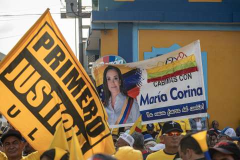 El regreso de María Corina Machado