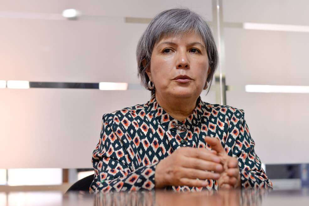 Patricia Linares, presidenta de la JEP. / Archivo El Espectador