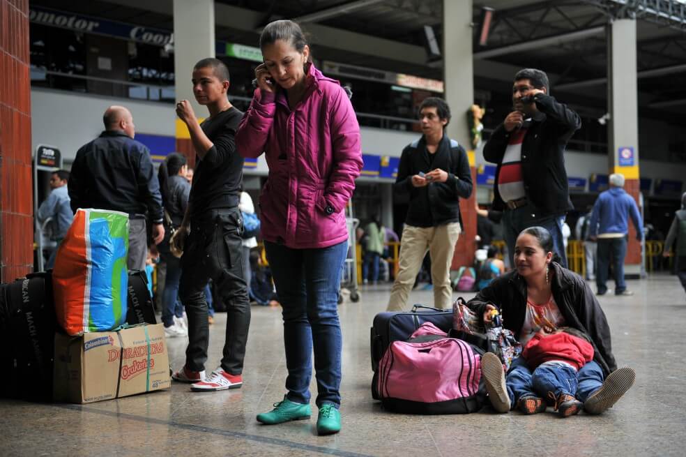 El transporte intermunicipal conecta a los 1.103 municipios que tiene el país. / Archivo El Espectador
