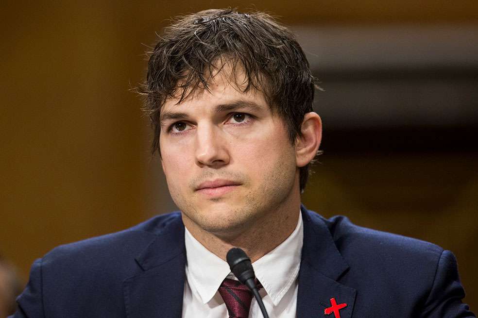 El actor Asthon Kutcher. / AFP