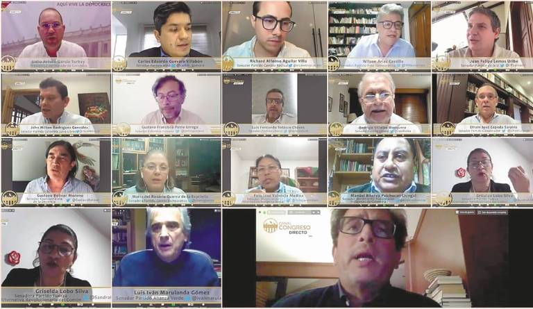 El debate constitucional de las sesiones virtuales