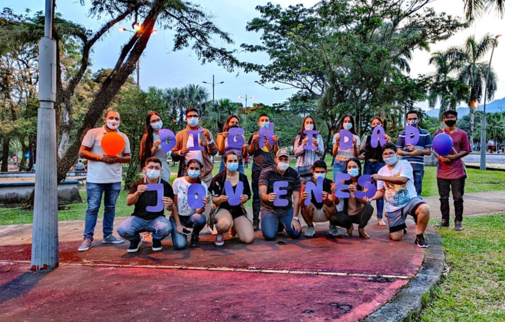 Jóvenes que integran el movimiento Dignidad se reunieron en Villavicencio. /Twitter
