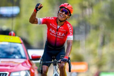 Tomó un nuevo aire: los récords que batió Nairo Quintana