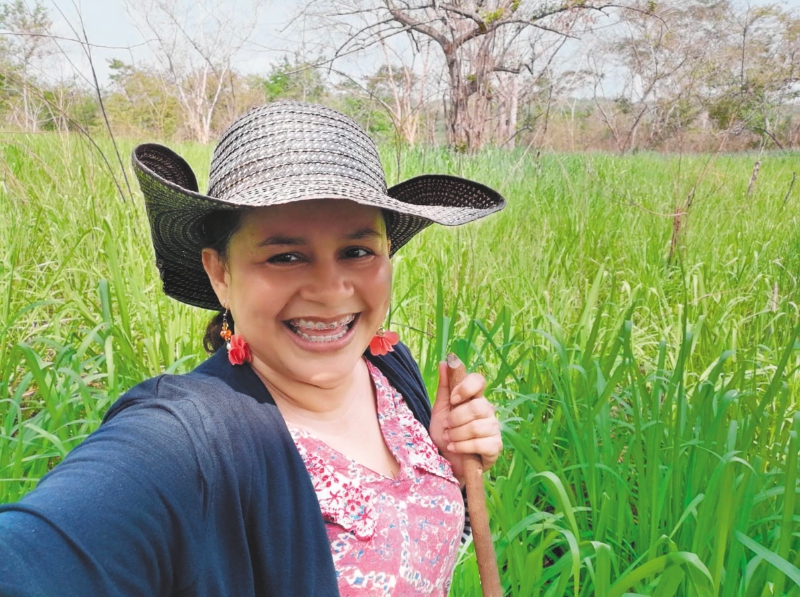 Mayerlis Angarita, líder social en Montes de María. / Archivo Particular
