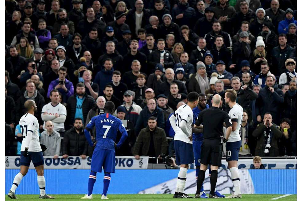 Chelsea le ganó 0-2 en su visita al Tottenham por la fecha 18 de la Premier League. / EFE