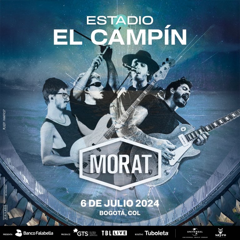 Morat en el Campín: la banda aspira a llenar su primer estadio en Bogotá