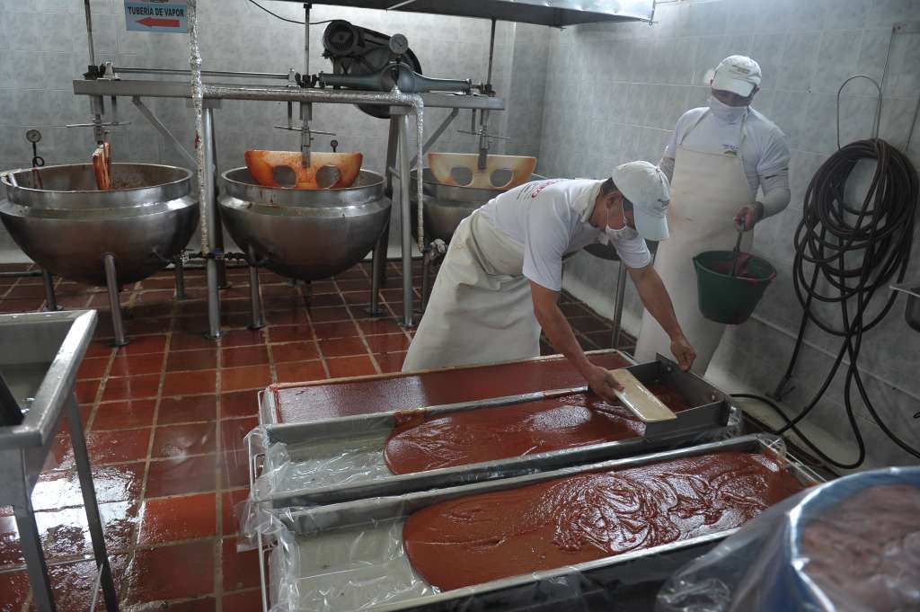 Elaboración completa desde la hoja pasando por el empaque y producción del producto final de este dulce de guayaba originario de la provincia de Vélez, Santander