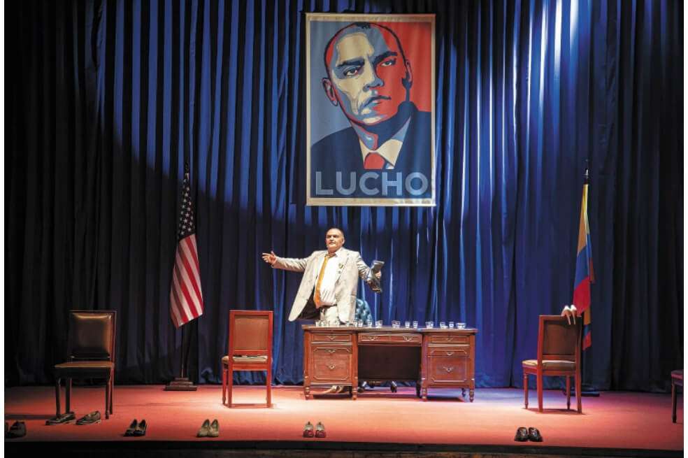 “La Gloria de Lucho” es un divertido monólogo que tiene como punto de partida el personaje de Enrique Carriazo. / Andrés González