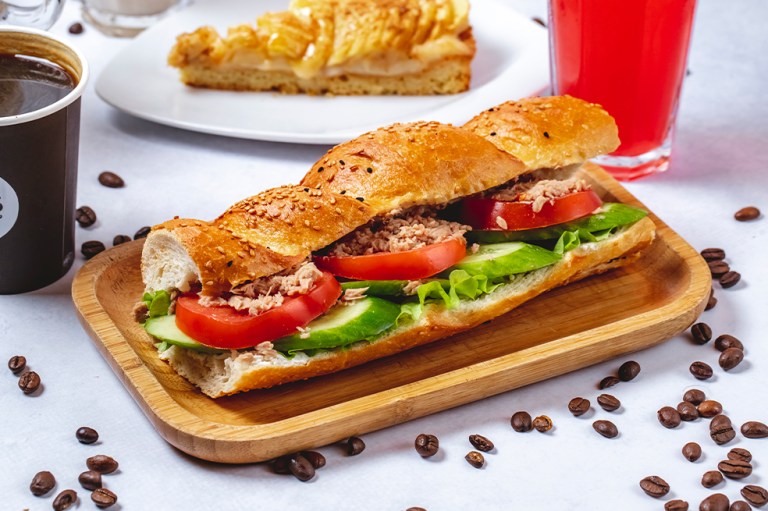 Receta con atún: emparedado fácil de preparar