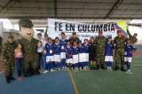 MinDefensa integra a través del juego en las zonas del conflicto