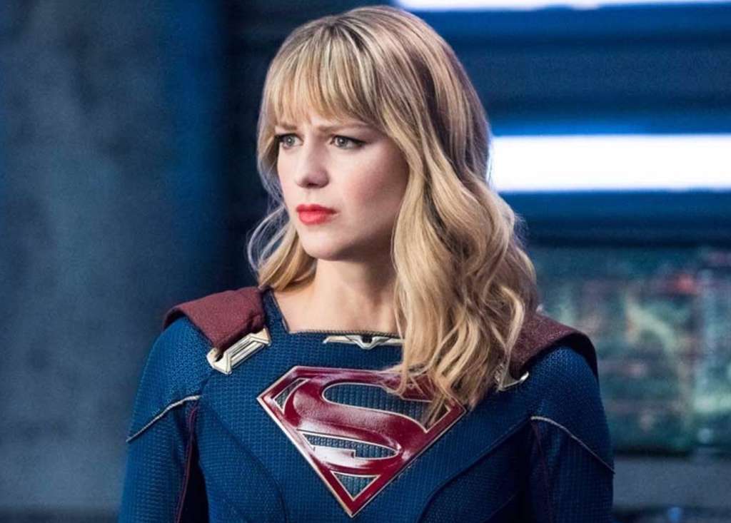 Melissa Benoist en su interpretación de "Supergirl".