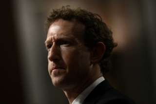 (FILES) Mark Zuckerberg, CEO of Meta, looks on during the US Senate Judiciary Committee hearing "Big Tech and the Online Child Sexual Exploitation Crisis" in Washington, DC, on January 31, 2024.