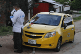 Pasajero apuñaló a taxista en Medellín, al parecer, por no querer pagar la carrera