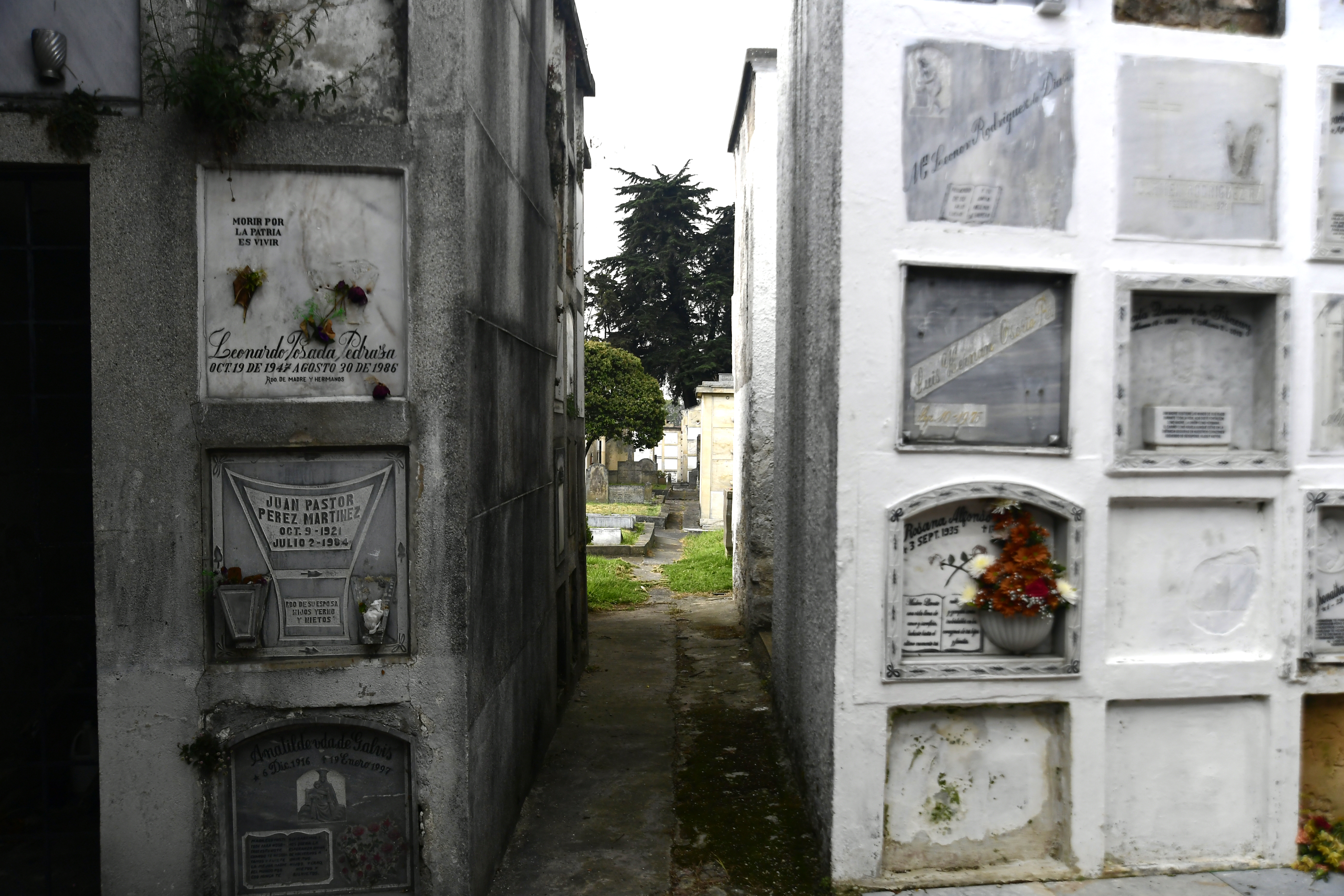 Recorrido por este cementerio distrital de Bogotá.