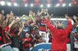 Orlando Berrío y Gustavo Cuellar, campeones con Flamengo en Brasil
