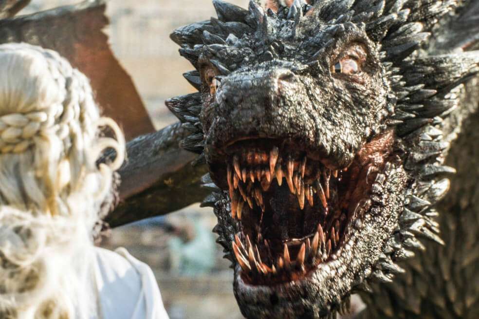 Daenerys Targaryen y Drogon. / Agencia Europa Press